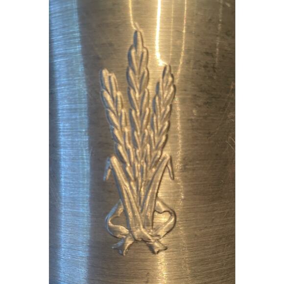 EUC - 1930's West Bend Spun Aluminum Pitcher & Tumbler Set - Picture 3 of 3